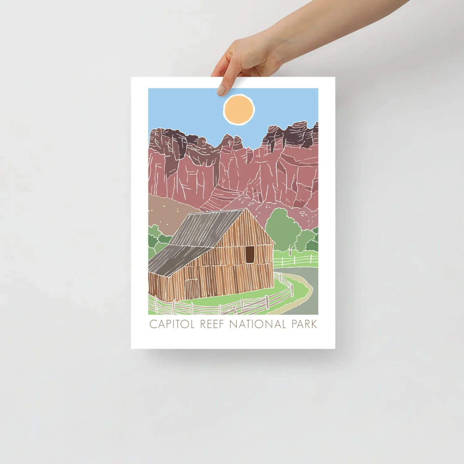 Capitol Reef National Park Art Print