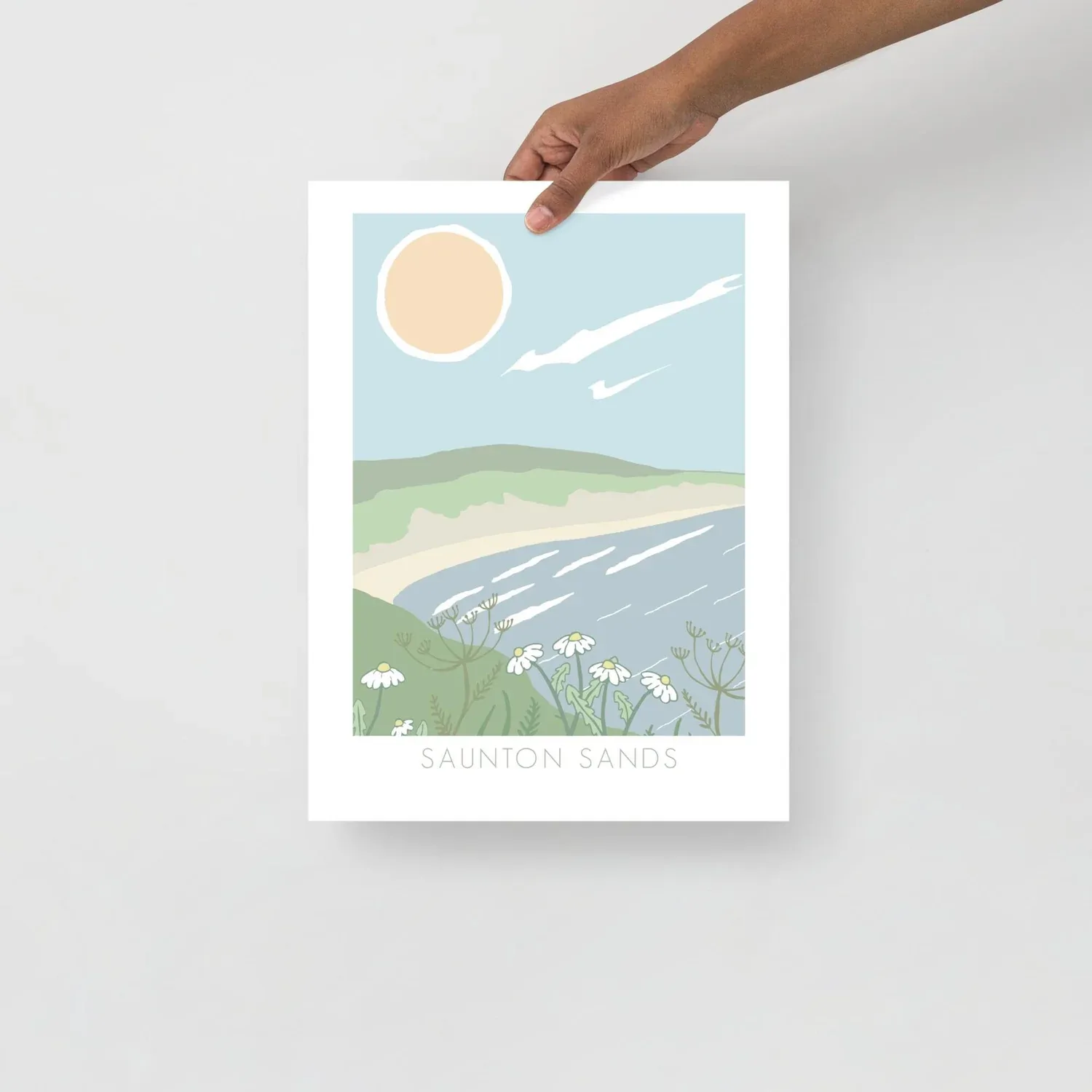Saunton Sands Art Print